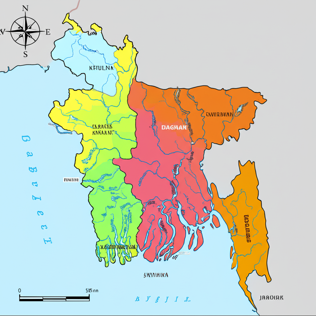 Bangladesh Map