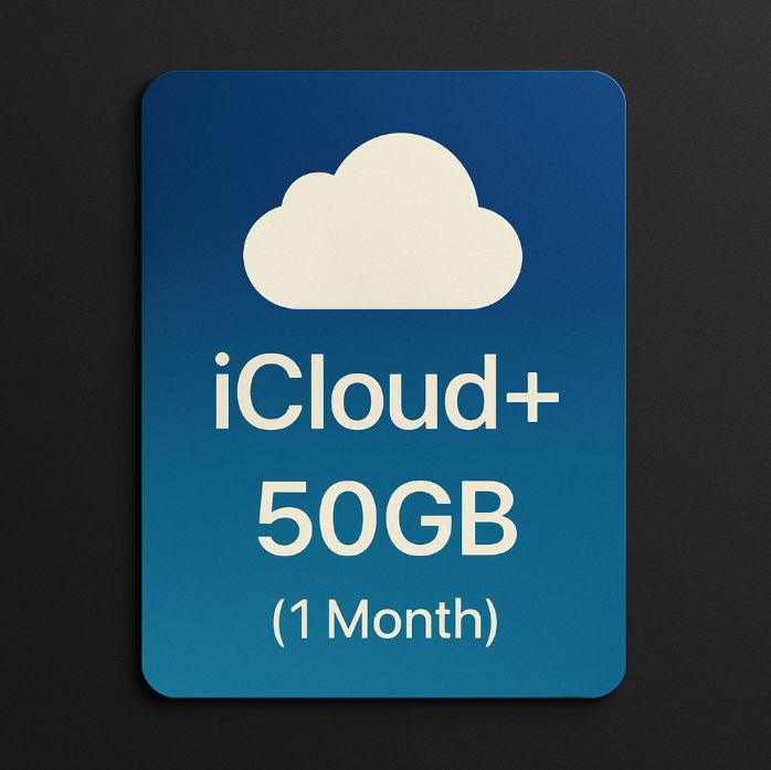 iCloud+ 50GB (1 Month)