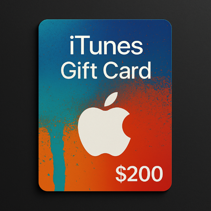 iTunes Gift Card $200